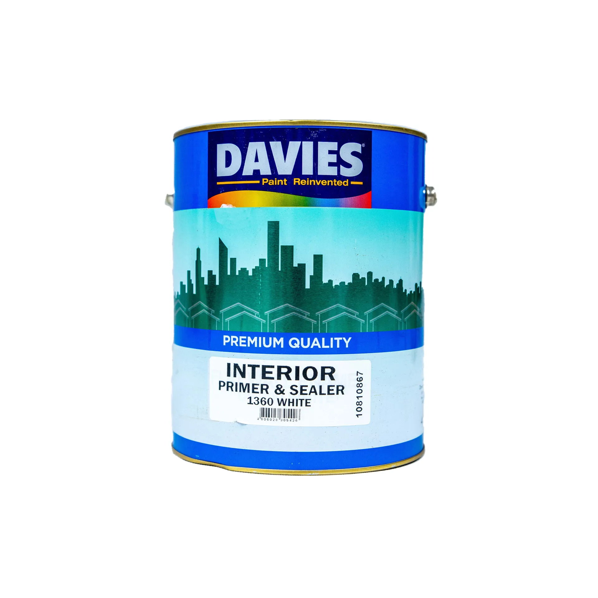 DAVIES PAINT DV-1360 WHITE ALKYD ENAMEL PRIMER SEALER